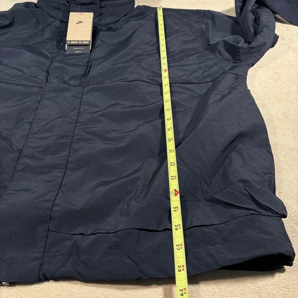 Nike Sportswear Tech Packable Hood Jacket Black Men's L-Tall FZ0714-010 $225‎